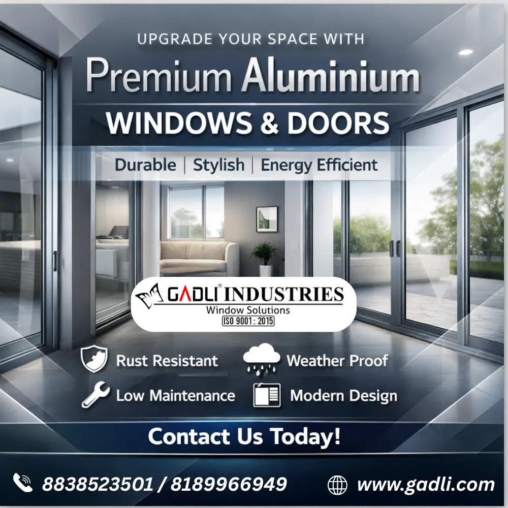 Aluminium Windows and Doors Manufacturer – Gadli Industr
